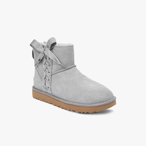 Ugg Classic Lace Mini Women Classic Boots Grey (7563FTSOE)